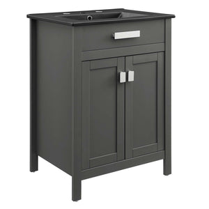 Laguna 24" Bathroom Vanity Gray Black EEI-5365-GRY-BLK