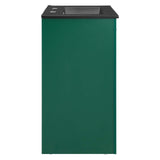 Maybelle 24" Bathroom Vanity Green Black EEI-5366-GRN-BLK