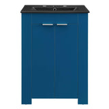 Maybelle 24" Bathroom Vanity Navy Black EEI-5366-NAV-BLK