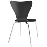Ernie Dining Side Chair Black EEI-537-BLK