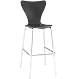 Ernie Wood Bar Stool Black EEI-538-BLK