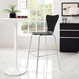 Ernie Wood Bar Stool Black EEI-538-BLK