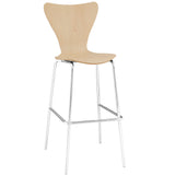 Ernie Wood Bar Stool Natural EEI-538-NAT