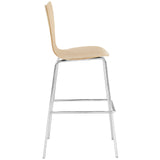 Ernie Wood Bar Stool Natural EEI-538-NAT