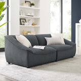 Comprise 2-Piece Loveseat Charcoal EEI-5403-CHA