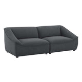 Comprise 2-Piece Loveseat Charcoal EEI-5403-CHA