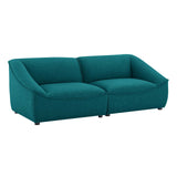 Comprise 2-Piece Loveseat Teal EEI-5403-TEA