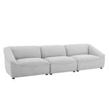 Comprise 3-Piece Sofa Light Gray EEI-5404-LGR