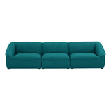 Comprise 3-Piece Sofa Teal EEI-5404-TEA