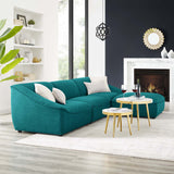 Comprise 4-Piece Living Room Set Teal EEI-5405-TEA