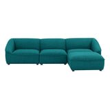 Comprise 4-Piece Living Room Set Teal EEI-5405-TEA