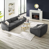 Comprise 4-Piece Living Room Set Charcoal EEI-5406-CHA