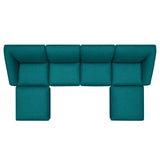 Comprise 6-Piece Living Room Set Teal EEI-5409-TEA