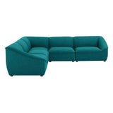 Comprise 5-Piece Sectional Sofa Teal EEI-5410-TEA