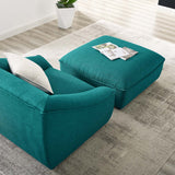 Comprise 2-Piece Living Room Set Teal EEI-5412-TEA