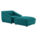 Comprise 2-Piece Living Room Set Teal EEI-5412-TEA