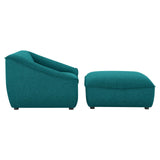 Comprise 2-Piece Living Room Set Teal EEI-5412-TEA