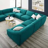 Comprise 8-Piece Sectional Sofa Teal EEI-5414-TEA