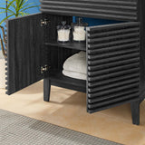 Modway Furniture Render 30" Bathroom Vanity XRXT Charcoal Black EEI-5418-CHA-BLK