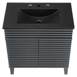 Modway Furniture Render 30" Bathroom Vanity XRXT Gray Black EEI-5418-GRY-BLK