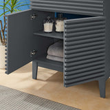 Modway Furniture Render 30" Bathroom Vanity XRXT Gray Black EEI-5418-GRY-BLK