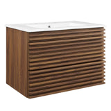 Modway Furniture Render 30" Wall-Mount Bathroom Vanity EEI-5421-WAL-WHI