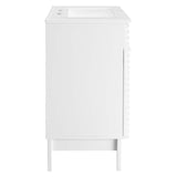 Modway Furniture Render 30" Bathroom Vanity Cabinet XRXT White White EEI-5422-WHI-WHI