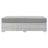 Convene 6-Piece Outdoor Patio Sectional Set Light Gray Gray EEI-5450-LGR-GRY