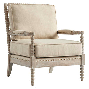 Modway Furniture Revel Upholstered Fabric Armchair XRXT Natual Beige EEI-5452-NAT-BEI