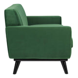 Engage Channel Tufted Performance Velvet Sofa Emerald EEI-5459-EME