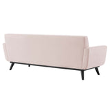 Engage Channel Tufted Performance Velvet Sofa Pink EEI-5459-PNK