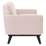 Engage Channel Tufted Performance Velvet Sofa Pink EEI-5459-PNK