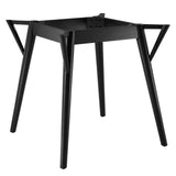 Gallant 47" Dining Table Black Black EEI-5511-BLK-BLK