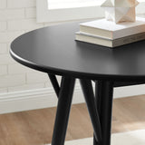 Gallant 36" Dining Table Black Black EEI-5515-BLK-BLK