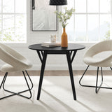 Gallant 36" Dining Table Black Black EEI-5515-BLK-BLK