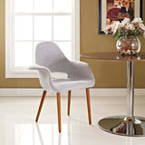 Aegis Dining Armchair Light Gray EEI-555-LGR