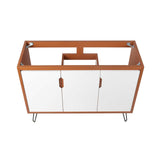 Modway Furniture Energize 48" Bathroom Vanity Cabinet XRXT Cherry White EEI-5550-CHE-WHI