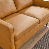 Impart Genuine Leather Loveseat Tan EEI-5554-TAN