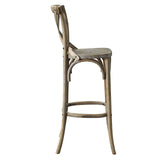 Modway Furniture Gear Bar Stool 0423 Gray EEI-5563-GRY