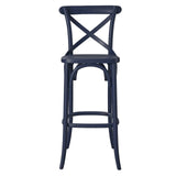 Modway Furniture Gear Bar Stool 0423 Midnight Blue EEI-5563-MID