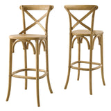 Modway Furniture Gear Bar Stool 0423 Natural EEI-5563-NAT