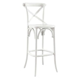 Modway Furniture Gear Bar Stool 0423 White EEI-5563-WHI