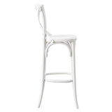 Modway Furniture Gear Bar Stool 0423 White EEI-5563-WHI