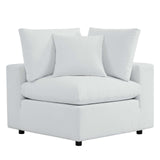 Commix Sunbrella® Outdoor Patio Loveseat White EEI-5577-WHI