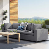 Commix  Sunbrella® Outdoor Patio Sofa Gray EEI-5579-SLA