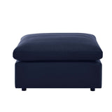 Commix 4-Piece Outdoor Patio Sectional Sofa Navy EEI-5580-NAV