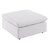 Modway Furniture Commix 5-Piece Outdoor Patio Sectional Sofa XRXT White EEI-5583-WHI