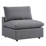 Modway Furniture Commix 5-Piece Sunbrella® Outdoor Patio Sectional Sofa EEI-5588-SLA