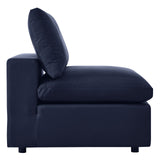 Modway Furniture Commix 5-Piece Outdoor Patio Sectional Sofa XRXT Navy EEI-5589-NAV