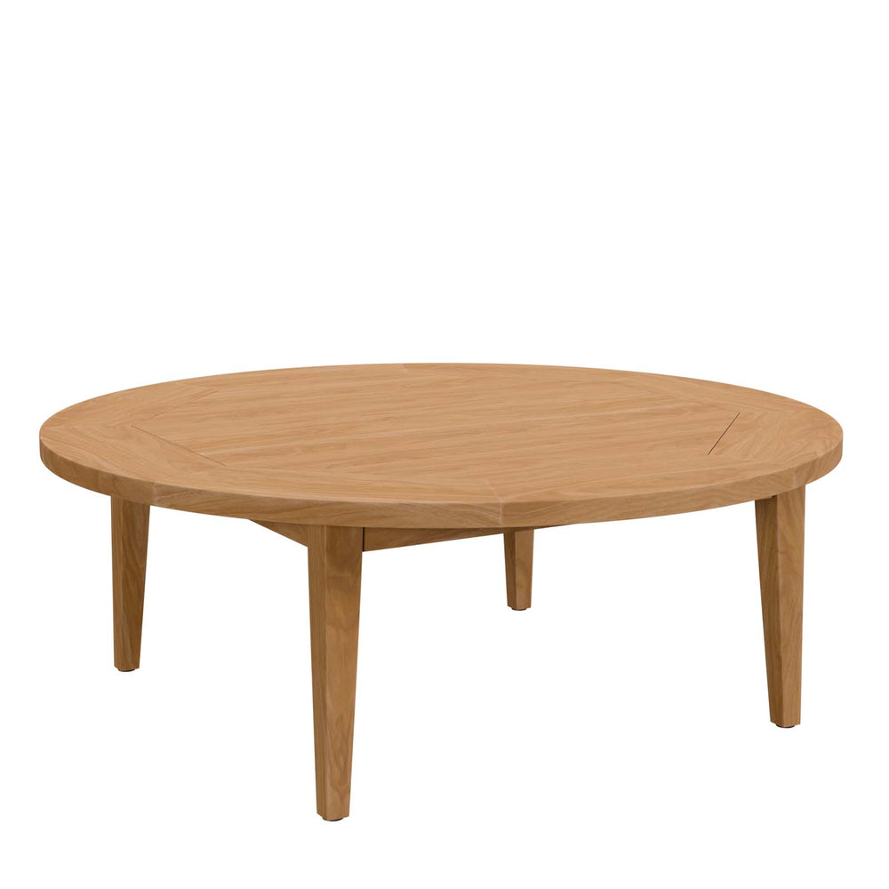 Modway Furniture Brisbane Teak Wood Outdoor Patio Coffee Table XRXT Natural EEI-5603-NAT